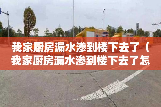 我家厨房漏水渗到楼下去了（我家厨房漏水渗到楼下去了怎么赔偿）