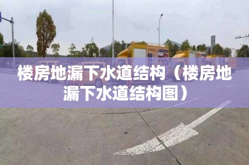 楼房地漏下水道结构（楼房地漏下水道结构图）