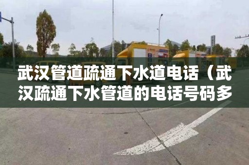 武汉管道疏通下水道电话（武汉疏通下水管道的电话号码多少?）