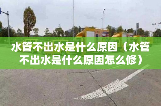 水管不出水是什么原因（水管不出水是什么原因怎么修）