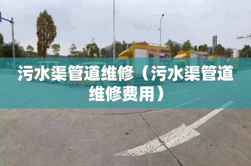 污水渠管道维修（污水渠管道维修费用）