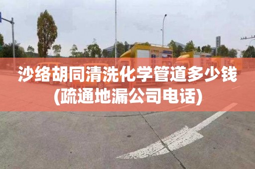 沙络胡同清洗化学管道多少钱(疏通地漏公司电话)