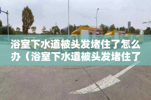 浴室下水道被头发堵住了怎么办（浴室下水道被头发堵住了怎么办啊）