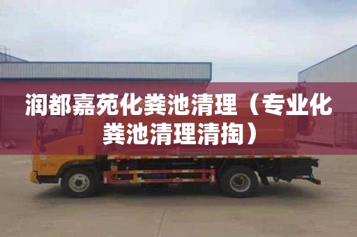 润都嘉苑化粪池清理（专业化粪池清理清掏）
