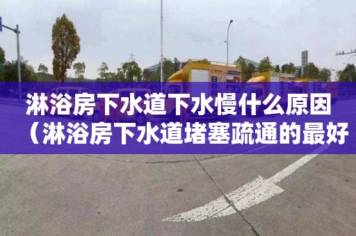 淋浴房下水道下水慢什么原因（淋浴房下水道堵塞疏通的最好办法）