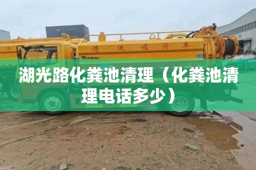 湖光路化粪池清理（化粪池清理电话多少）