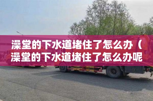 澡堂的下水道堵住了怎么办（澡堂的下水道堵住了怎么办呢）