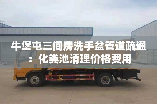 牛堡屯三间房洗手盆管道疏通：化粪池清理价格费用