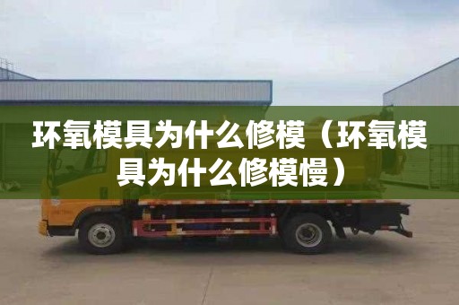 环氧模具为什么修模（环氧模具为什么修模慢）