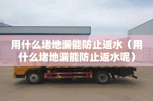 用什么堵地漏能防止返水（用什么堵地漏能防止返水呢）