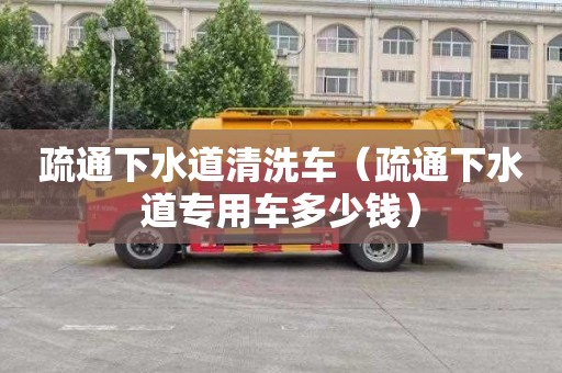 疏通下水道清洗车（疏通下水道专用车多少钱）