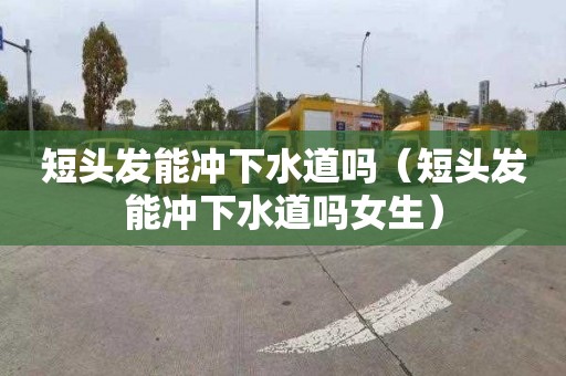 短头发能冲下水道吗（短头发能冲下水道吗女生）