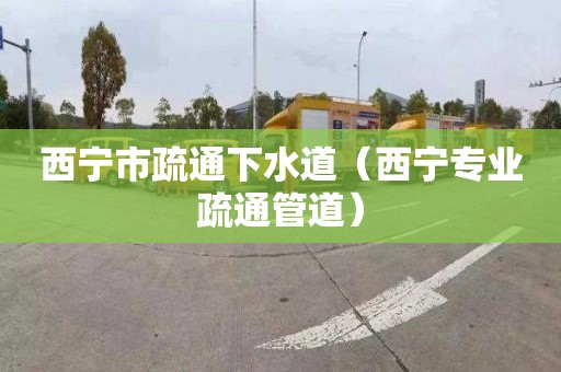 西宁市疏通下水道（西宁专业疏通管道）