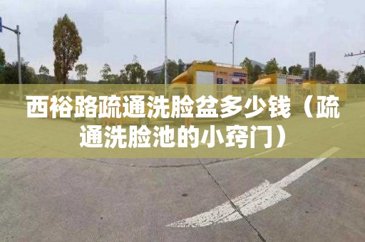 西裕路疏通洗脸盆多少钱（疏通洗脸池的小窍门）