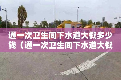 通一次卫生间下水道大概多少钱（通一次卫生间下水道大概多少钱）