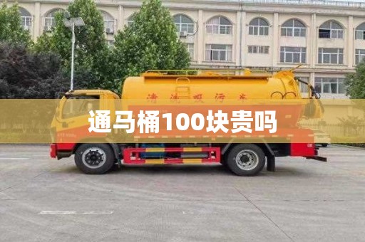 通马桶100块贵吗