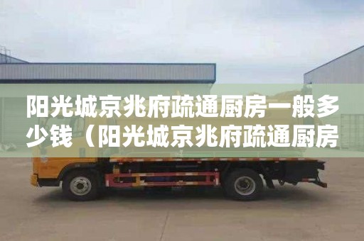 阳光城京兆府疏通厨房一般多少钱（阳光城京兆府疏通厨房一般多少钱一平）