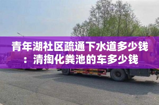 青年湖社区疏通下水道多少钱：清掏化粪池的车多少钱