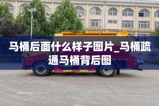 马桶后面什么样子图片_马桶疏通马桶背后图