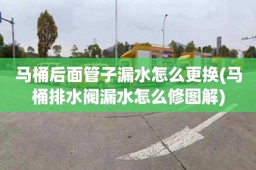 马桶后面管子漏水怎么更换(马桶排水阀漏水怎么修图解)