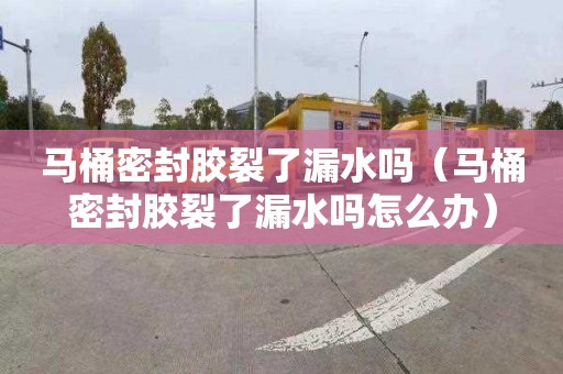 马桶密封胶裂了漏水吗（马桶密封胶裂了漏水吗怎么办）