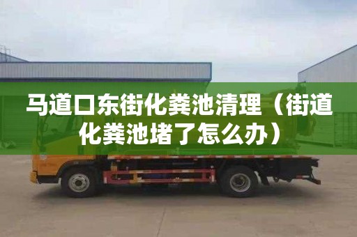 马道口东街化粪池清理（街道化粪池堵了怎么办）