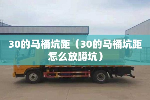 30的马桶坑距（30的马桶坑距怎么放蹲坑）