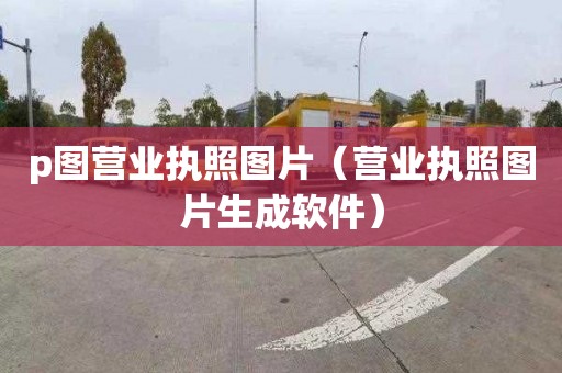 p图营业执照图片（营业执照图片生成软件）