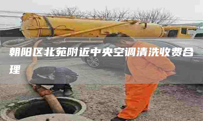朝阳区北苑附近中央空调清洗收费合理