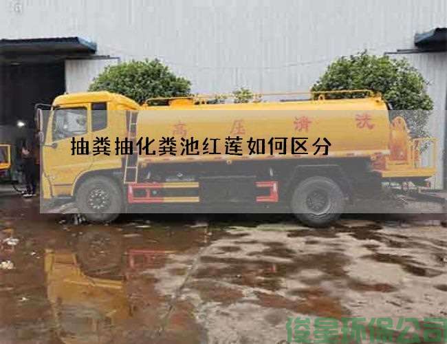 抽粪抽化粪池红莲如何区分