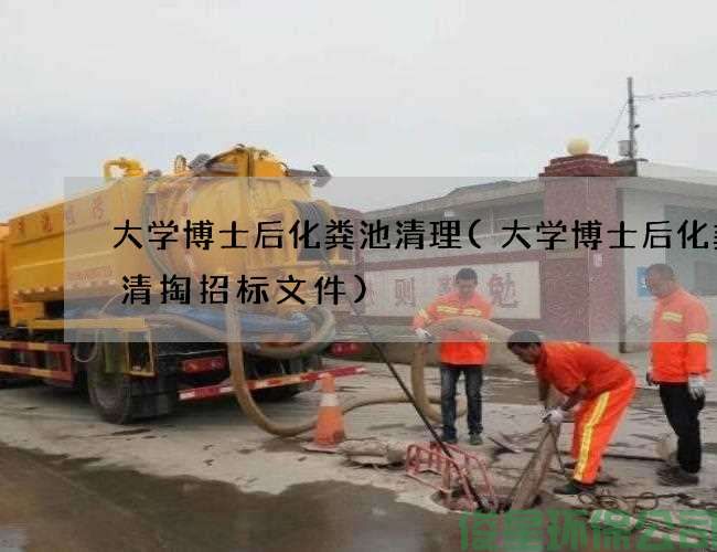 大学博士后化粪池清理(大学博士后化粪池清掏招标文件)