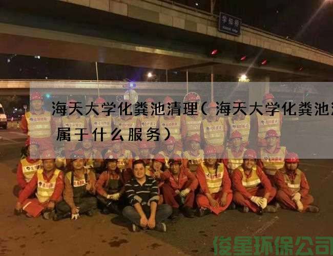 海天大学化粪池清理(海天大学化粪池清掏属于什么服务)